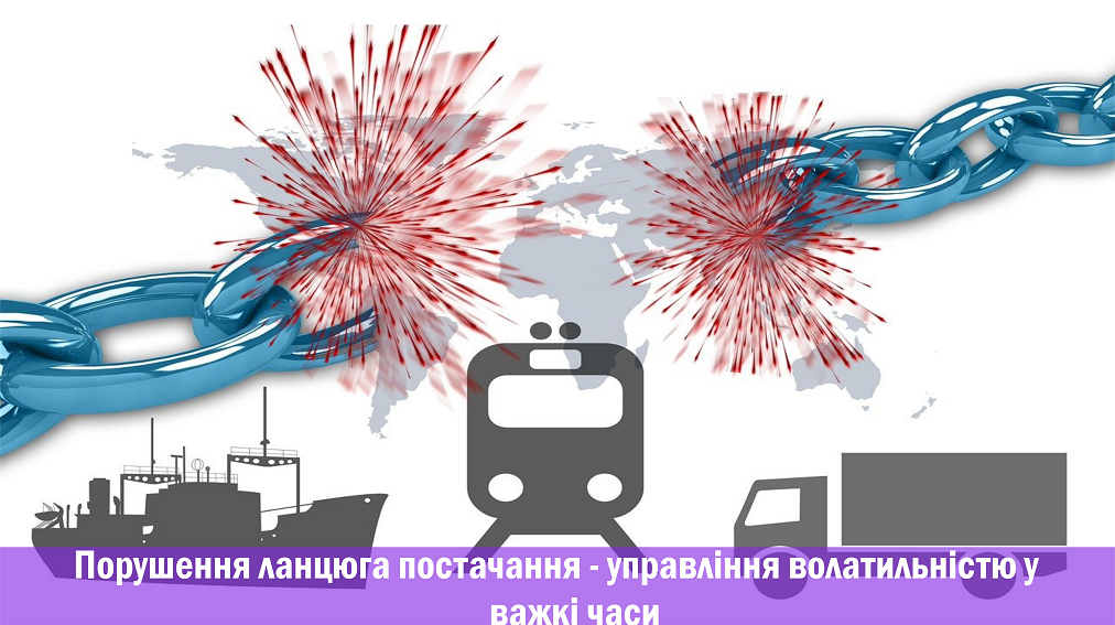 Порушення ланцюга постачання - управління волатильністю у важкі часи